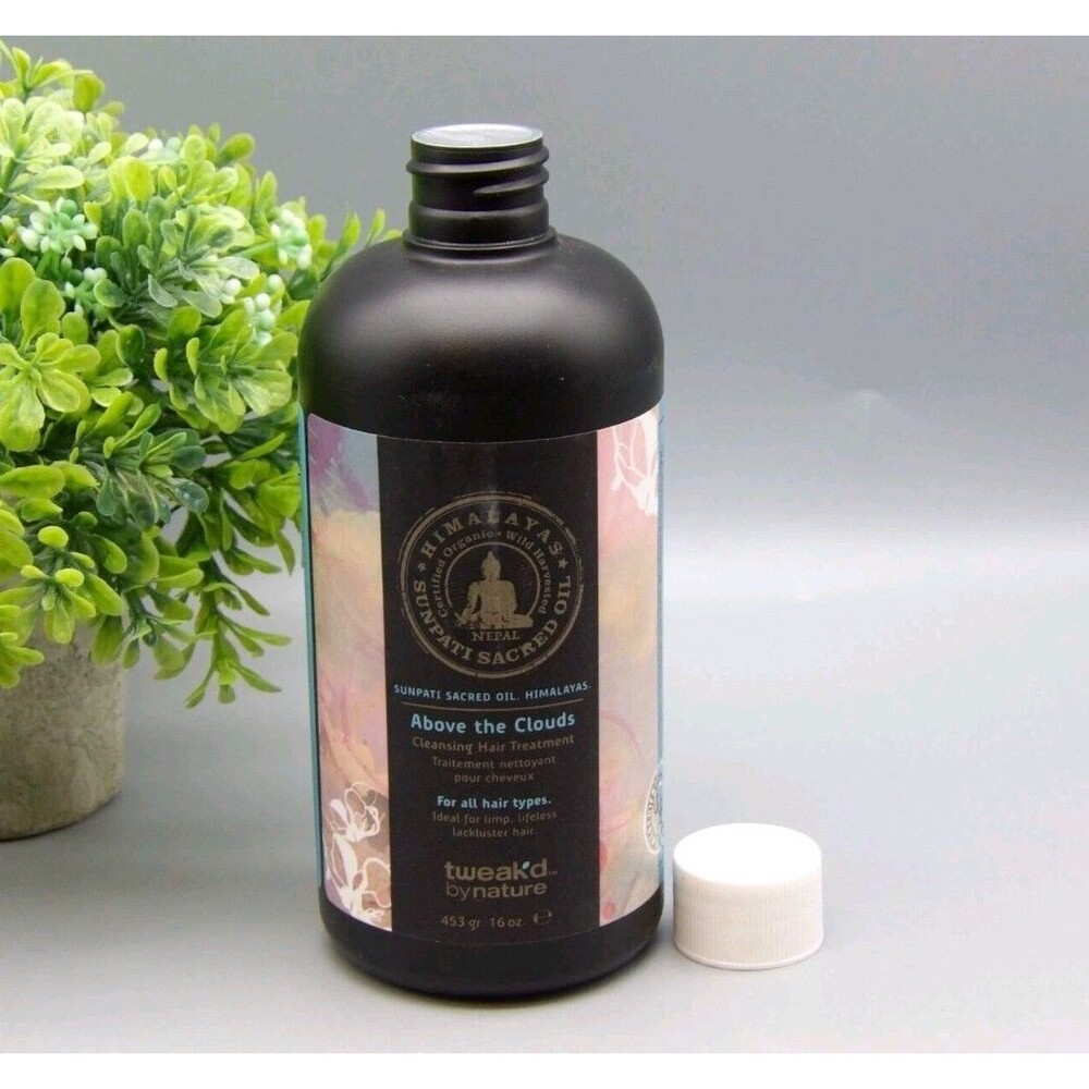 Tweak'd By Nature Above The Cloud Cleansing Hair Treatment 16 oz New SEALED